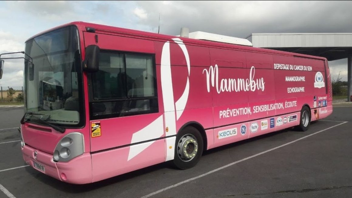 Le mammobus fait un arrêt à Gravelines place Albert Denvers le 22 et 23 janvier de 08h30 à 18h30