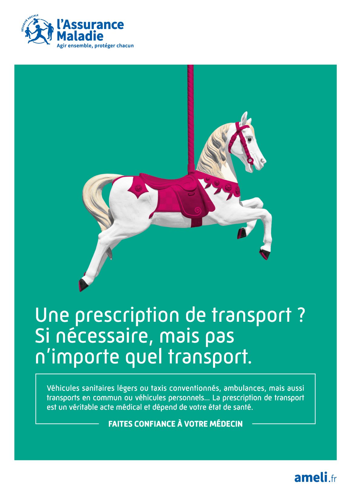 Affiche transport partagé
