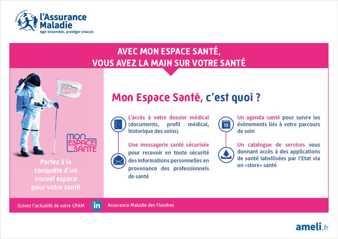 Encart mon espace santé paysage